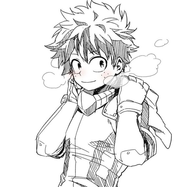 Мидория Изуку скетч Хорикоши