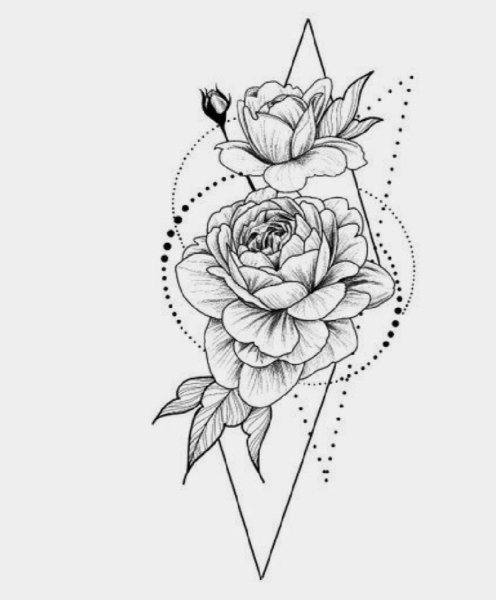 Тату эскизы женские