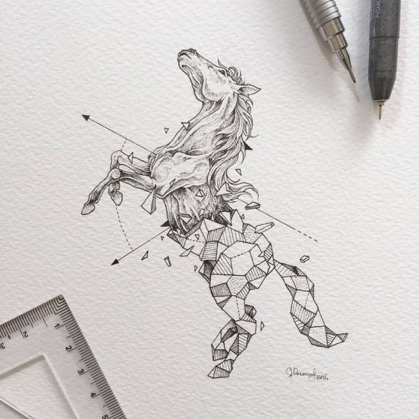 Kerby Rosanes геометрические животные