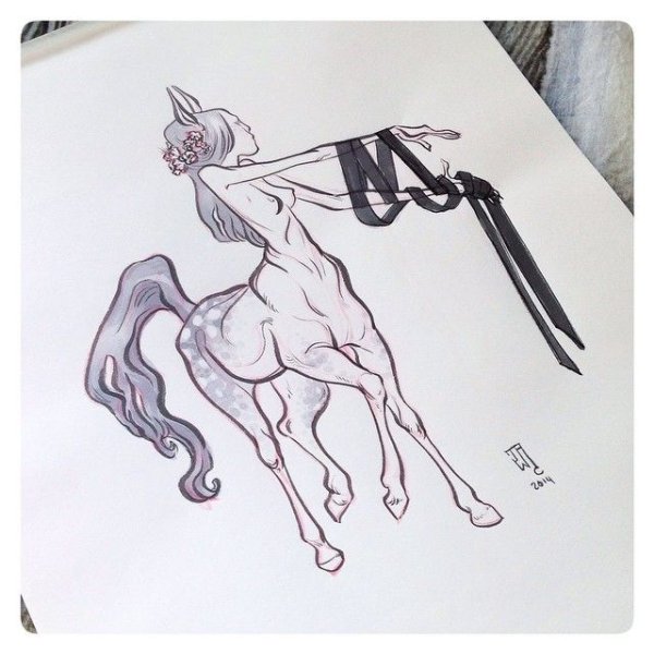 Лошадка для скетчбука