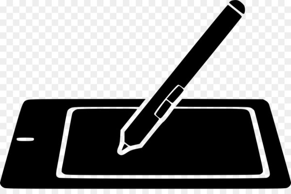 Графический планшет вектор