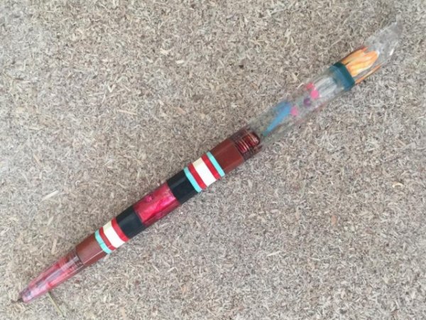 Шариковые ручки из оргстекла