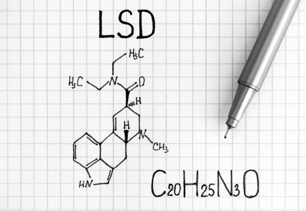 Химическая формула LSD