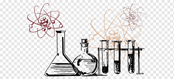 Химия на белом фоне