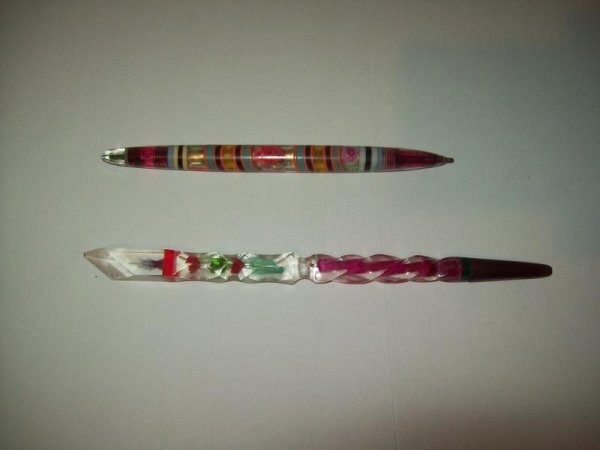 Шариковые ручки из оргстекла