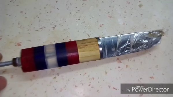 Ручка для ножа из оргстекла