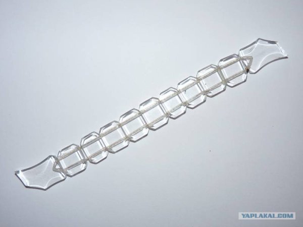 Браслет из оргстекла