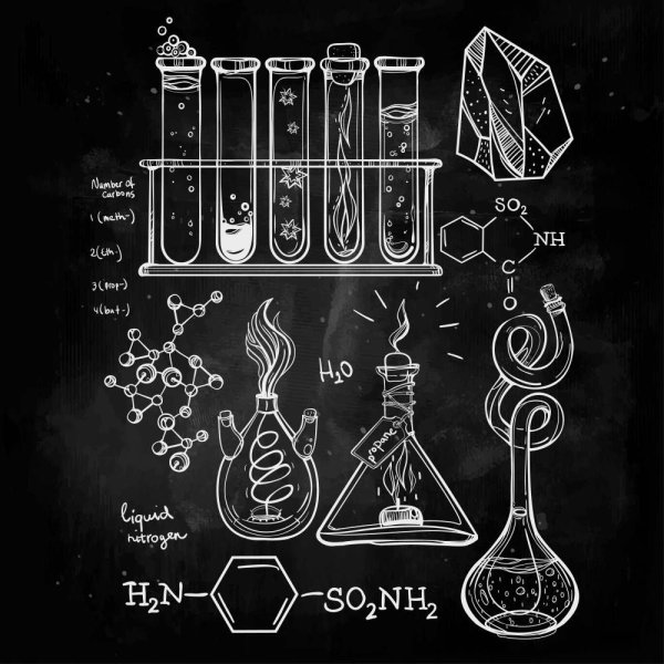 Колбы химические Алхимия