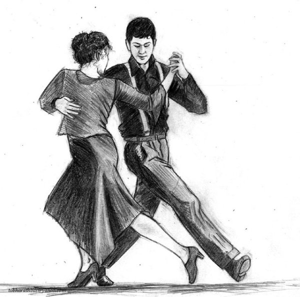 Танго рисунок