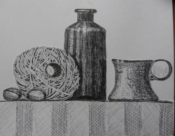 Натюрморт фактура