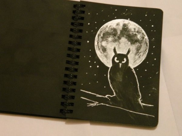 Рисунки в скетчбуке