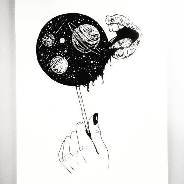 Милые рисунки для скетчбука