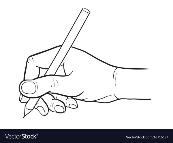 Руки карандашом