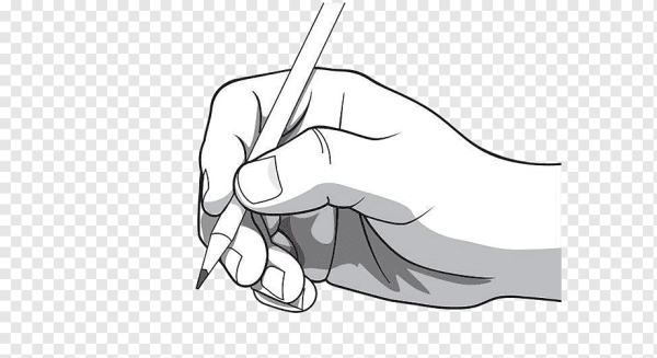 Руки карандашом