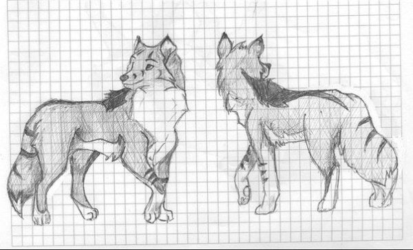 Рисунки в клеточку животные карандаш