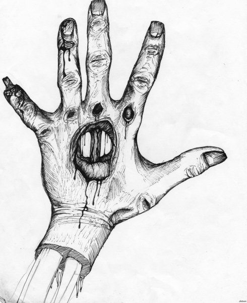 Эскизы на кисть