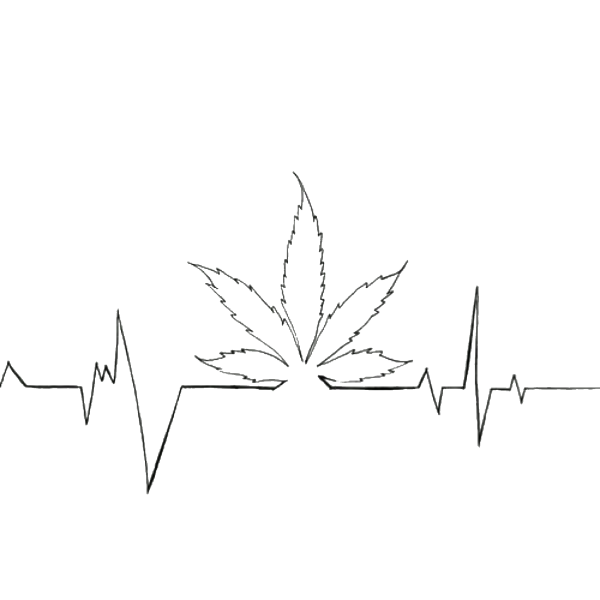 Эскизы тату канабис