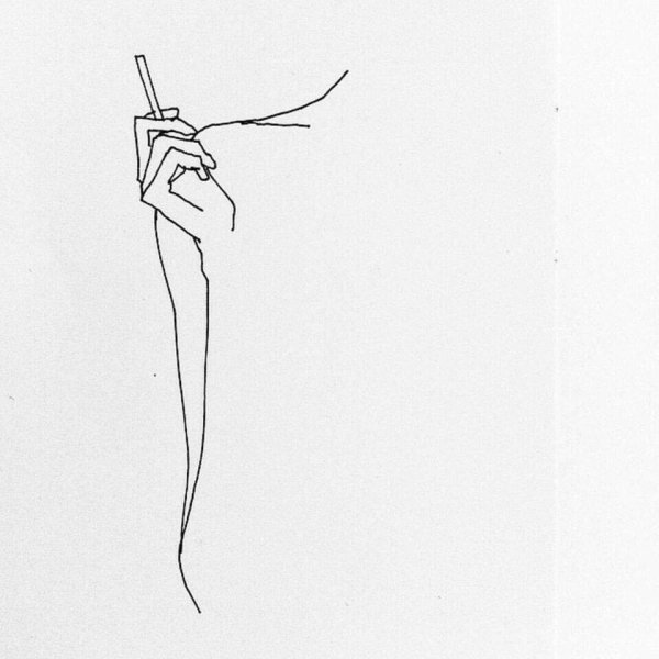 Руки эскиз Минимализм