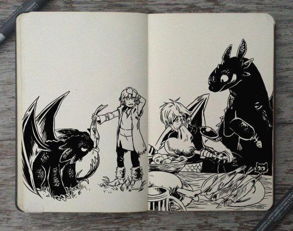 Габриэль Пикколо дракон