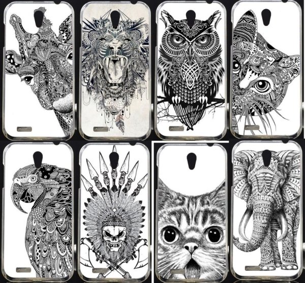 Рисунки на чехол
