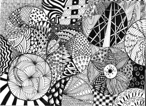 Дудлинг и Зентангл