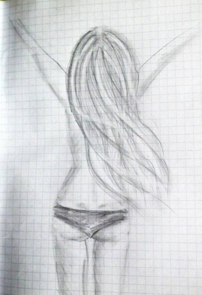 Рисунки карандашом лёгкие