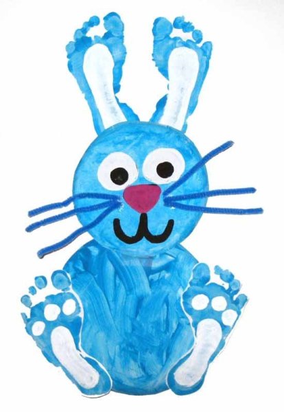 Рисование ладошками и ножками