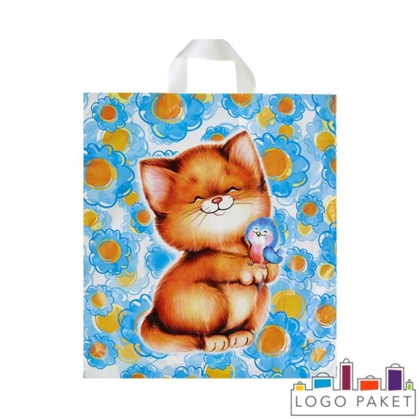 Пакет "Заполярье", полиэтиленовый с петлевой ручкой, 42 х 38 см, 40 мкм 4455036