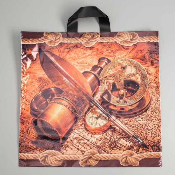 Пакет подарочный морская тематика