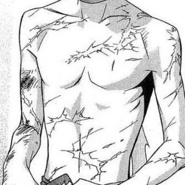 Нарисованные шрамы на теле