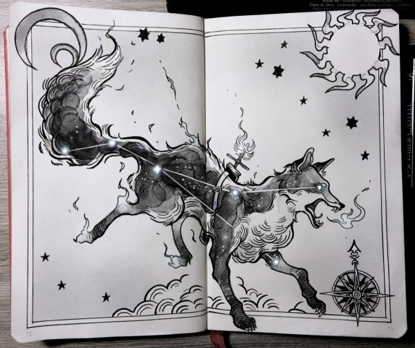 Рисунки для скетчбука в стиле фэнтези