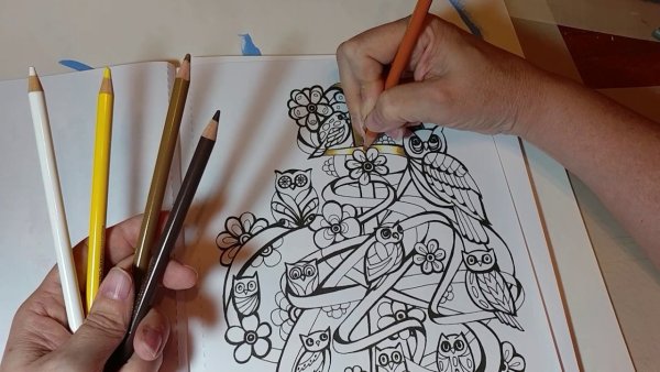 Рисуем золотой ручкой