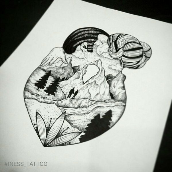 Любовь гелевой ручкой