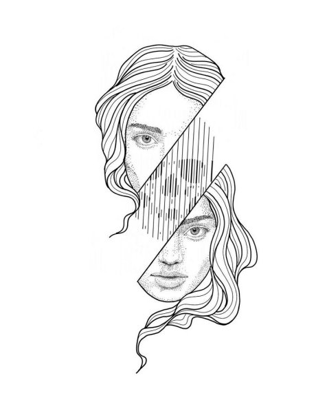 Портрет в графике