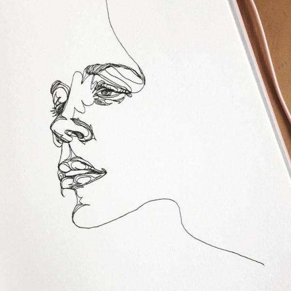 Портрет одной линией