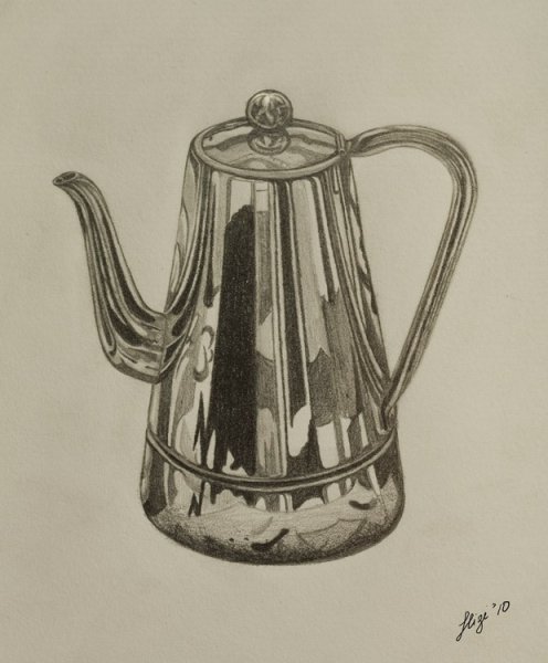 Линейно-конструктивное построение натюрморта