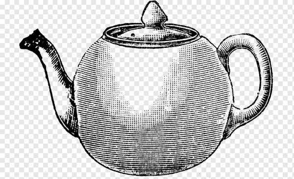 Металлический чайник карандашом