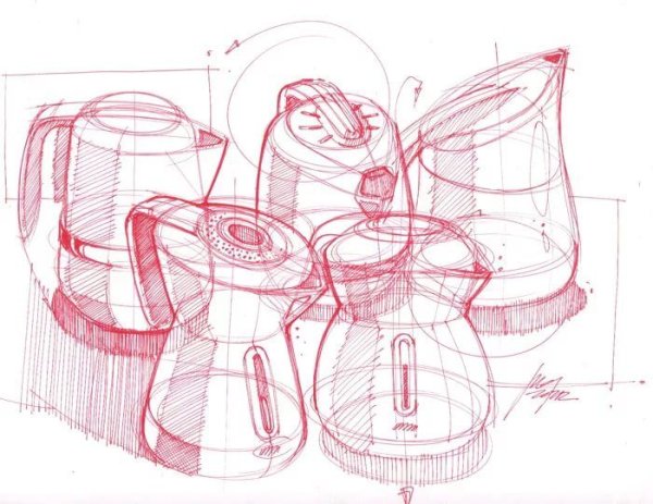 Чайник набросок