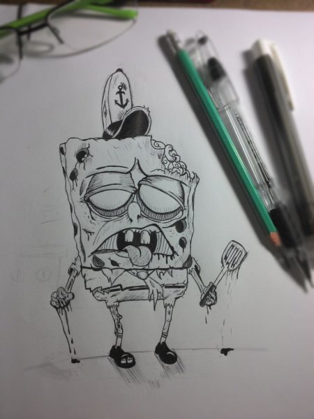 Рисунки Патрика Бейтмана