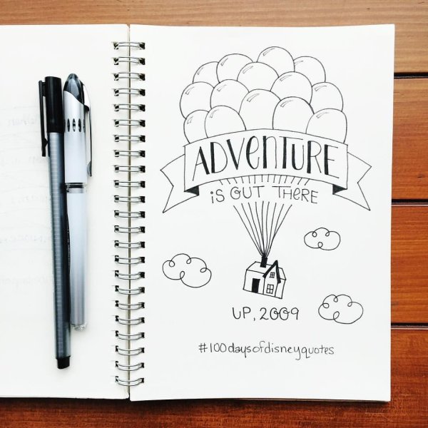 Ежедневник рисунки цитаты