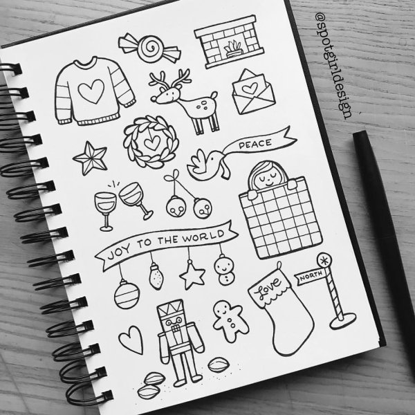 Bullet Journal дудлы