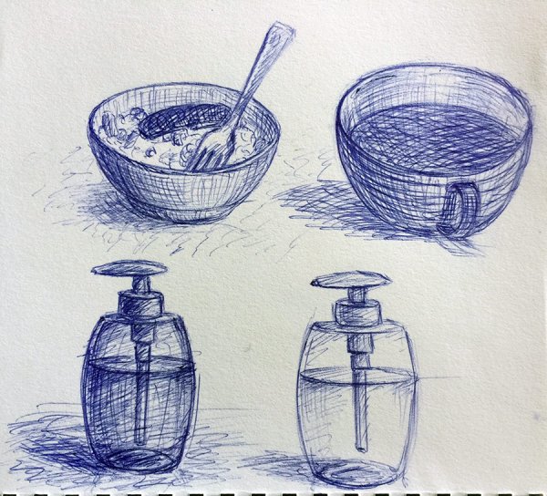 Натюрморт в графике