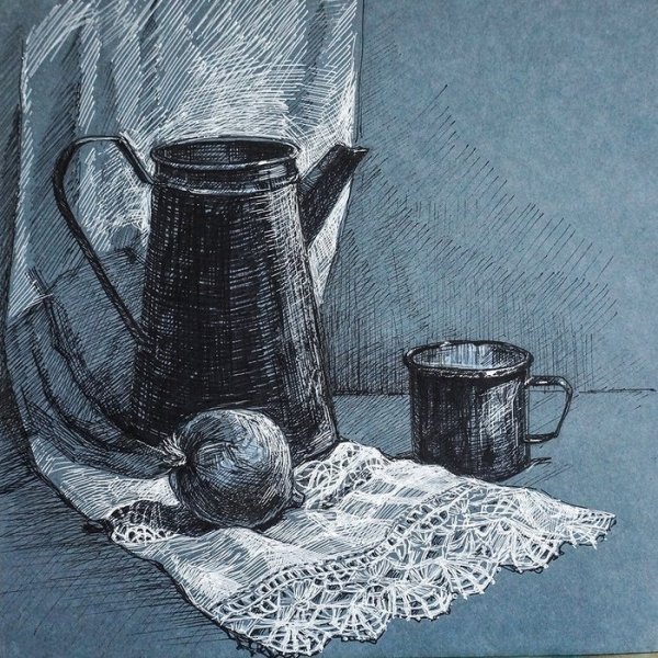 Натюрморт в графике