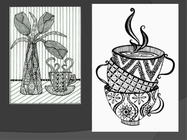 Натюрморт в графике