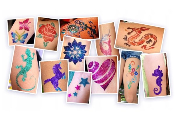 Надписи черной ручкой на руке