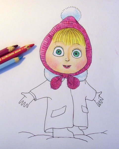 Маша рисунок