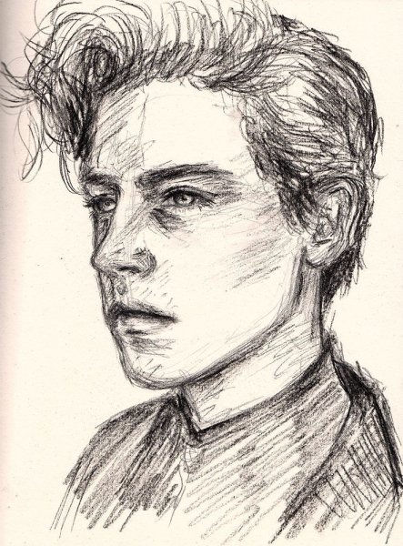 Шерлок Холмс для срисовки