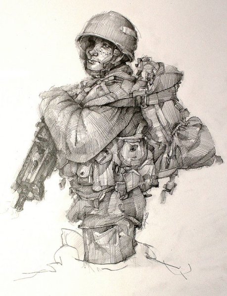 Военные рисунки