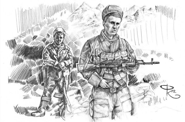 Зарисовки военной техники