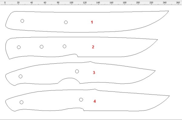 Нож фултанг бригадир схема 1:1